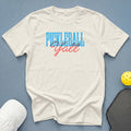 Cream t-shirt with "PICKLEBALL YALL" text, pickleball paddle, and ball.